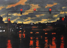 Through the red light, 2013