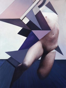 Figure with geometrical forms, 2015