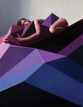 Figure on polygonal surface, 2015