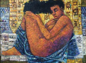 Śpiąca panna z niebieskim okryciem, 2003