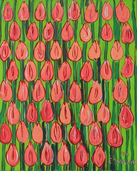 Pomarańczowe tulipany, 2016