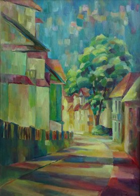 Upalny dzień - Uliczka, 2015