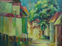 Upalny dzień - Uliczka, 2015