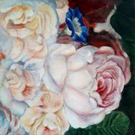 Roses and peonies, 2014