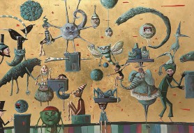 Uncle Leon's name's day party, 2019