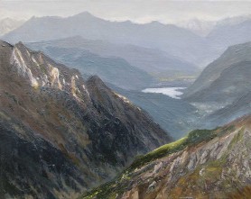 Jezioro w Alpach, 2016