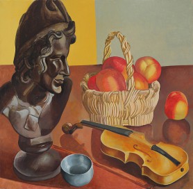 Still life with violin, 2015