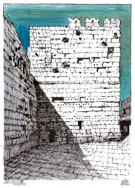 The walls of Rhodes 4, 2017