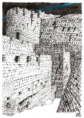 The walls of Rhodes 12, 2017