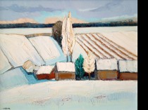 Winter landscape, 2017