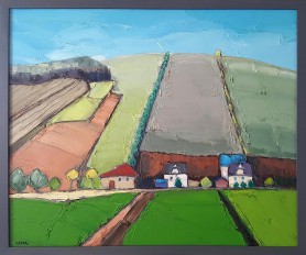 Spring landscape II, 2018