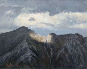 A ray of sunlight on a Precipice, 2016