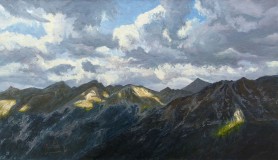 The Alps. A windy day, 2016