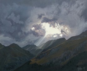 Pochmurne niebo nad Alpami, 2015