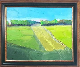 Green landscape, 2020