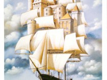 Sailing ship and a palace in sails, 2019