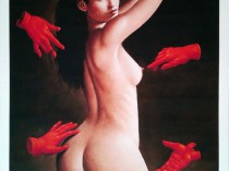 Carmen and red gloves, 2018