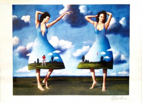 Two women and a 19th hole, 2017