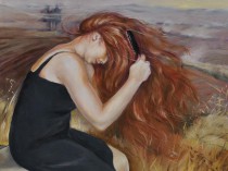 Wind in her hair, 2020