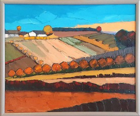 Autumn landscape, 2020