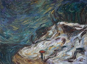 The sea in winter, 2021