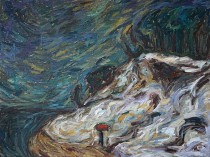 The sea in winter, 2021