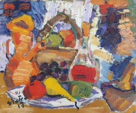 Still life with fruits, 2017