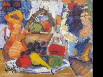 Still life with fruits, 2017