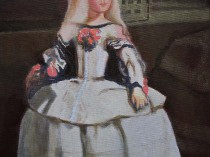 Infanta (copy of a painting by D. Velazquez), 2009