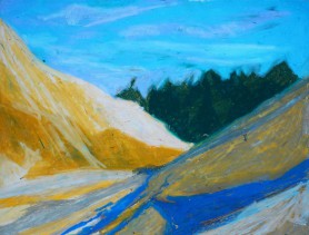 Mountains of sand in Pręgowo, 2020