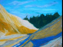 Mountains of sand in Pręgowo, 2020