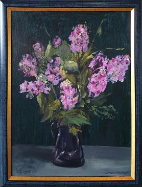Elegance - flowers in a vase, 2019