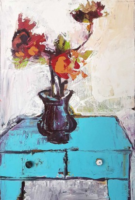 Flowers on the table, 1985
