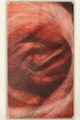 Stringart Red rose, 2021