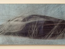 Stringart Bugatti Chiron, 2022