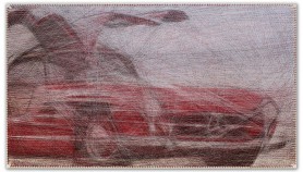 Stringart Mercedes-Benz 300 SL Gullwing 1954, 2022