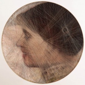 Stringart inspirowany dziełem Jacka Malczewskiego 