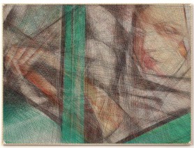 Self-portrait in a green Bugatti (inspired by the artwork of Tamara Lempicka), 2022