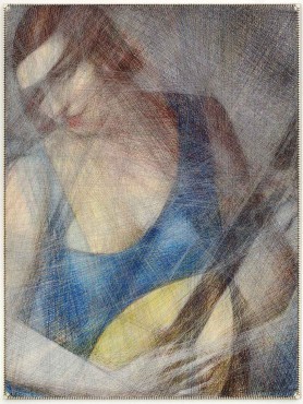Musician (inspired by the artwork of Tamara Lempicka), 2022