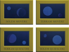 Solem movere (...), quadriptych, 2020