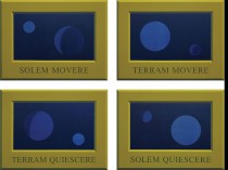 Solem movere (...), quadriptych, 2020