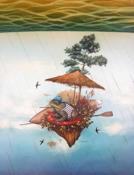 Frog by the Sea, 2020