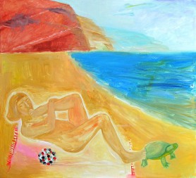 On yellow sand, 2013