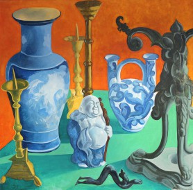Still life - Happy Buddha 1, 2016