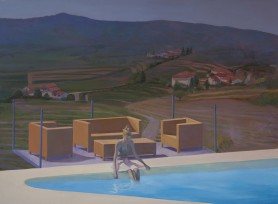Iwona by the pool, 2012