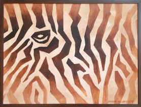 Zebra composition I, 2017