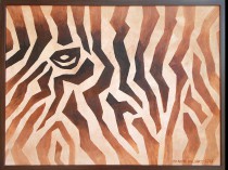 Zebra composition I, 2017