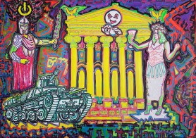 Hera admonishes and warns a nervous Mars, 2021