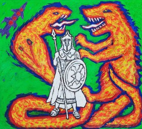 Cunning mangled cobra tries to impart strategic knowledge to Achilles, 2021