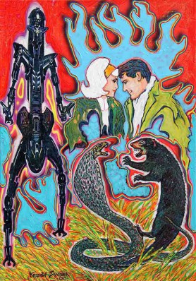 A cheerful mangrove invites a cobra and the rest of the company to join in the fun, 2016